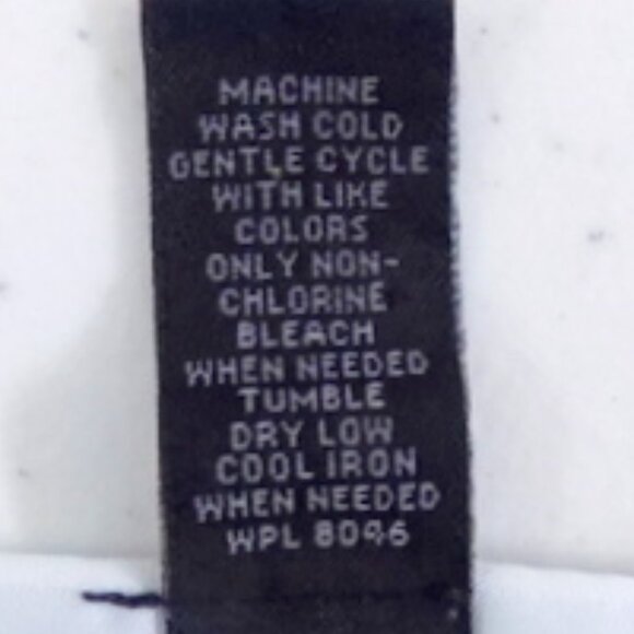 Karen Scott Women’s Blue & White Floral 3/4 Sleeve V-Neck Top – Size: 1X - Picture 10 of 10